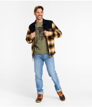 Men's Signature 1965 Chamois Cloth Stag Jacket, Plaid, New