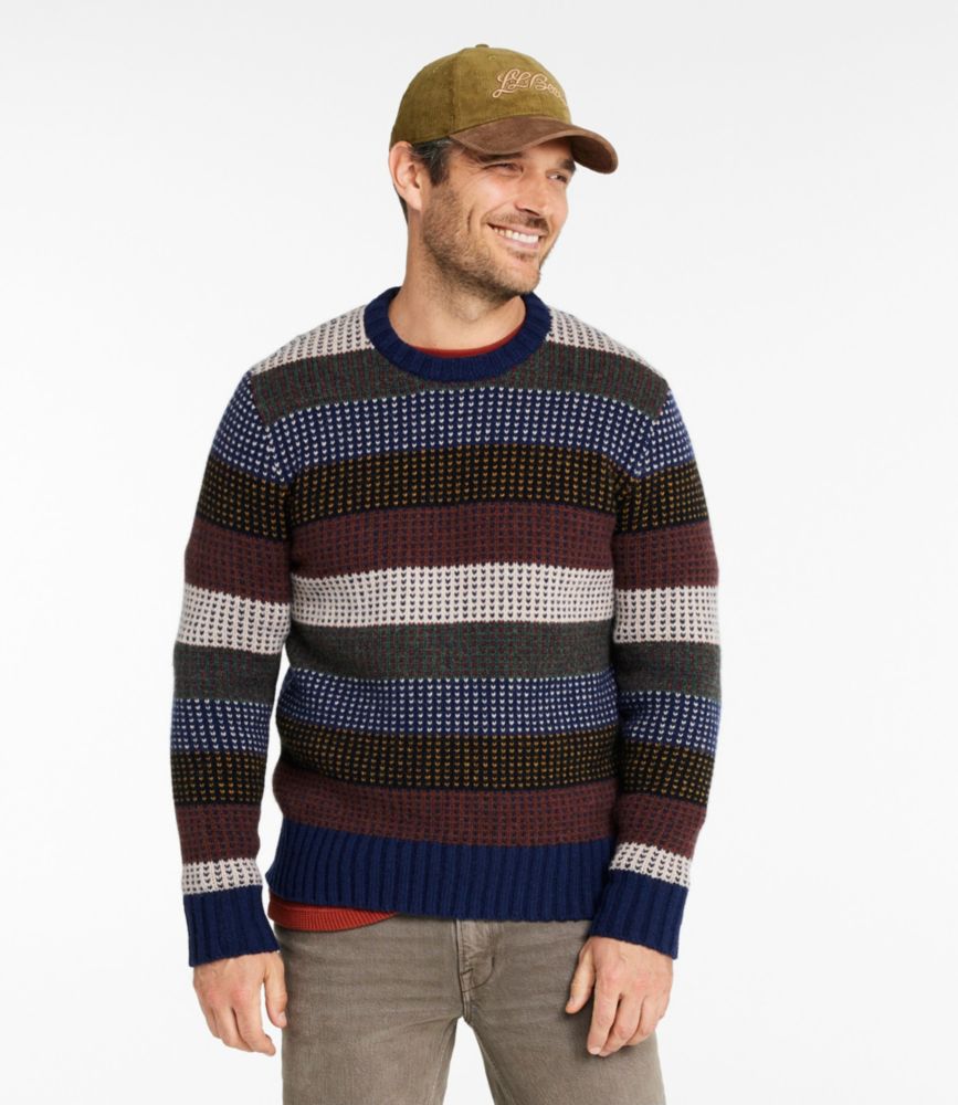 Men's Signature 1980 Matinicus Rock Sweater, Crewneck, Stripe