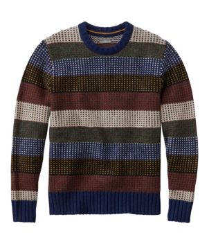 Men's Signature 1980 Matinicus Rock Sweater, Crewneck, Stripe, New
