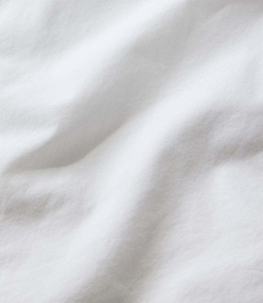 Women's Signature Premium Essential Poplin Shirt, Long-Sleeve, White, small image number 6