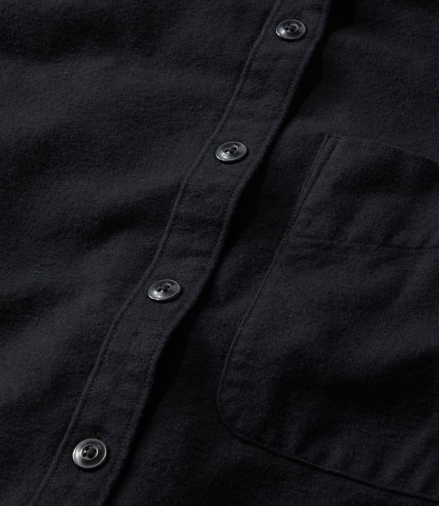 Women's Signature 1933 Collarless Chamois Tunic, Black Slate, small image number 5