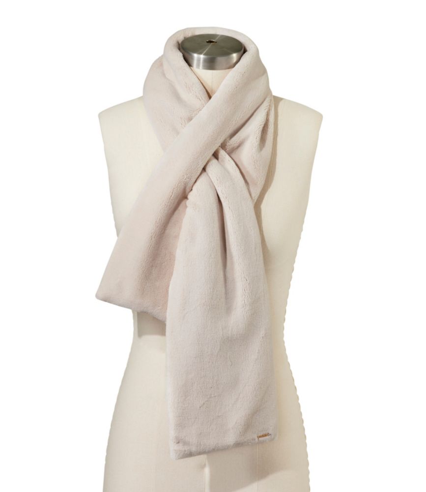 Women's Wicked Plush Pull-Through Scarf, Rustic Red, small image number 2