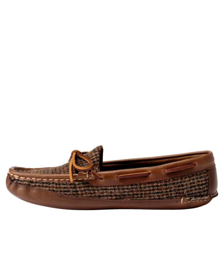 Men's Harris Tweed Double Sole Slippers