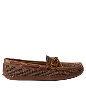 Men's Harris Tweed Double Sole Slippers, New
