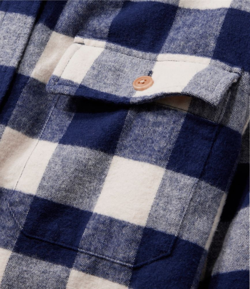 Women's Chamois Shirt Vintage, Blue Tide Plaid, small image number 4