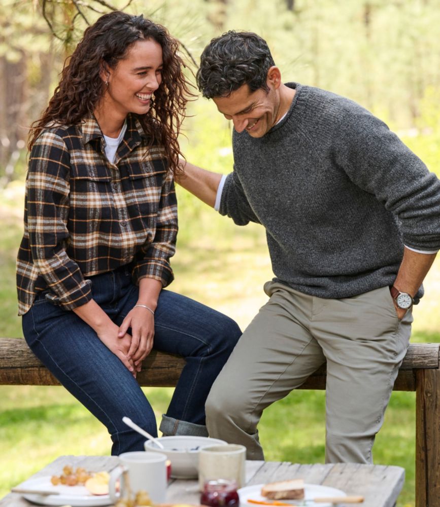 Women's Vintage Chamois Shirt, Blue Tide Plaid, small image number 7