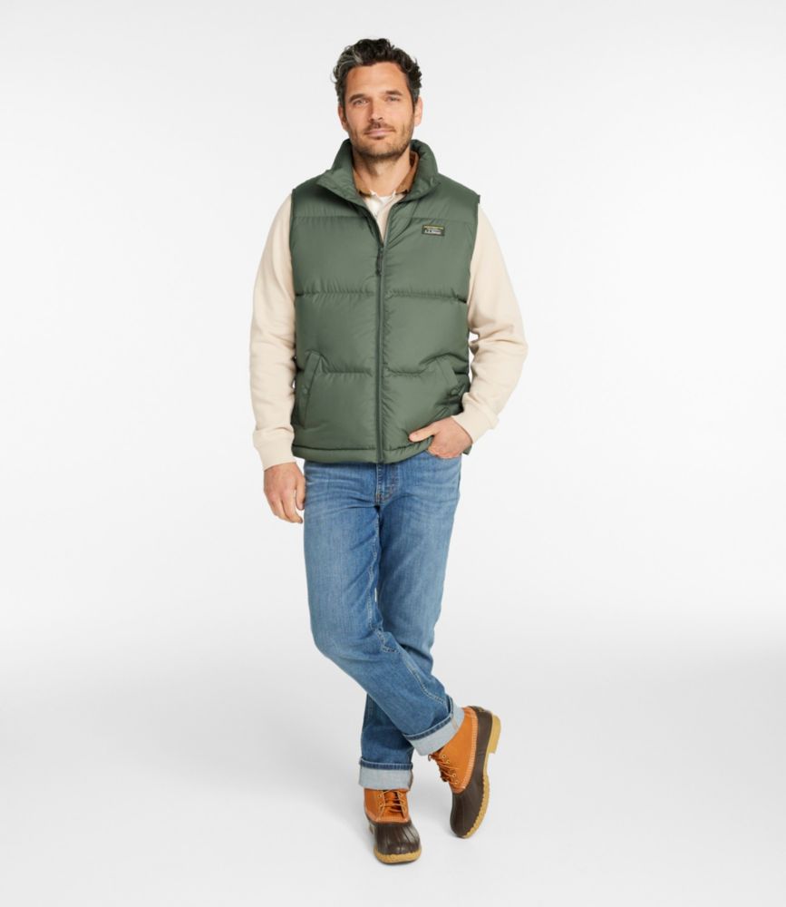 Men's Mountain Classic Down Vest, Nautical Navy, small image number 4