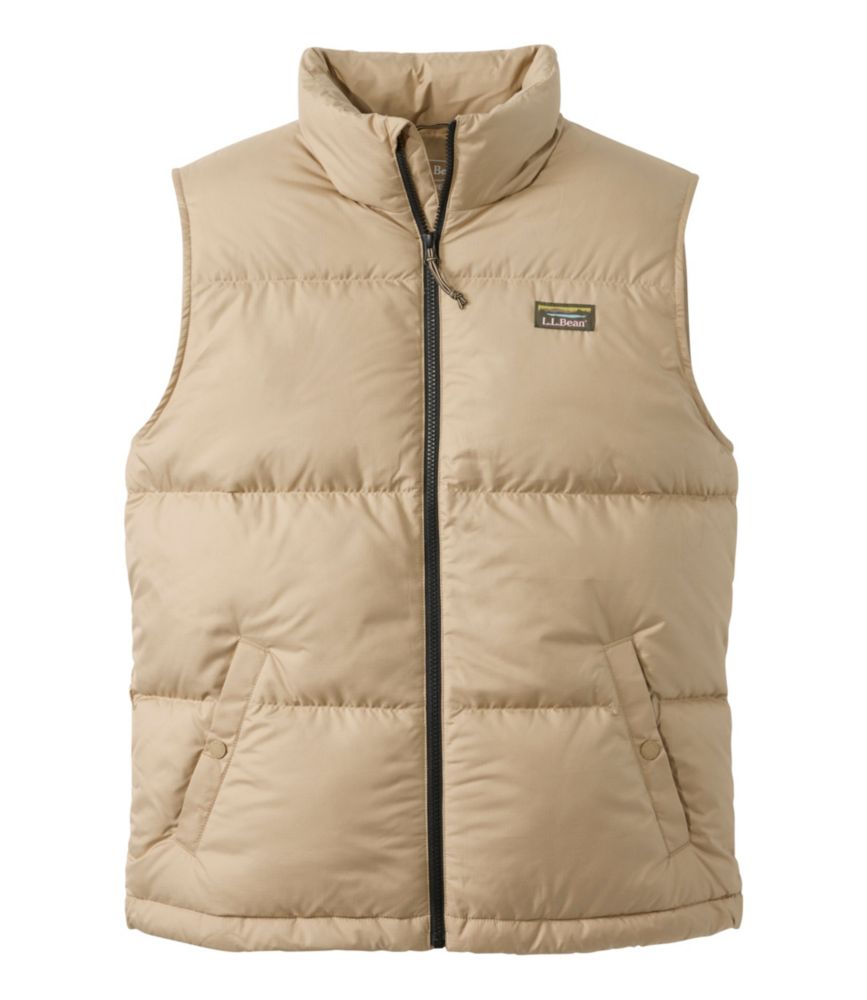 Men's Mountain Classic Down Vest, Khaki, small image number 1