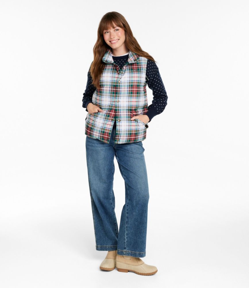 Adults' Bean's Trail Model Down Vest '82, Print