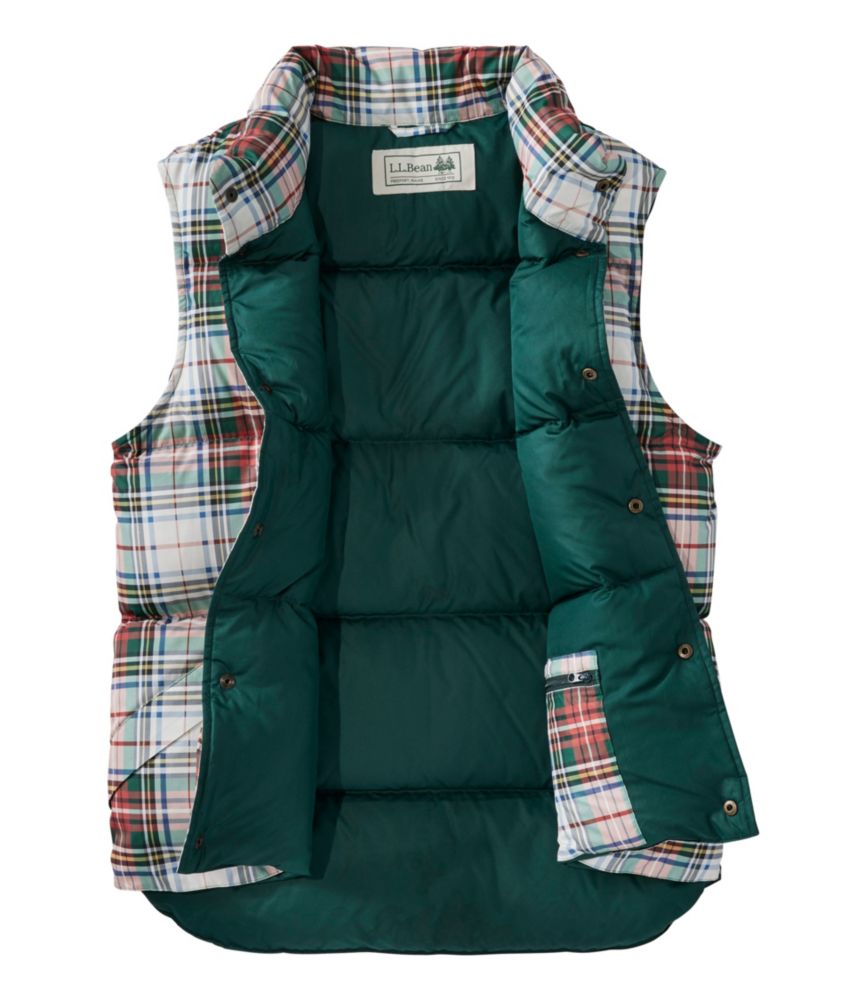 Adults' Bean's Trail Model Down Vest '82, Print