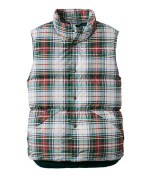Adults' Bean's Trail Model Down Vest '82, Print