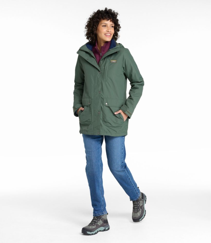 Women's Mountain Classic 3-in-1 Jacket, Midnight Black/Dark Steel Gray, small image number 4