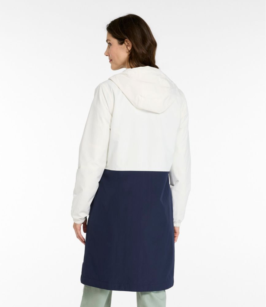 Women's Mountain Classic Raincoat, Sailcloth/Classic Navy, small image number 3