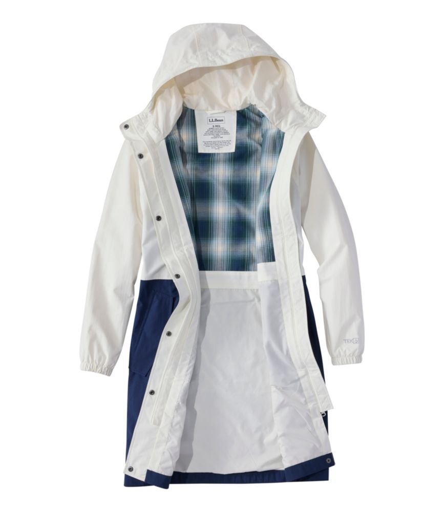 Women's Mountain Classic Raincoat, Sailcloth/Classic Navy, small image number 7