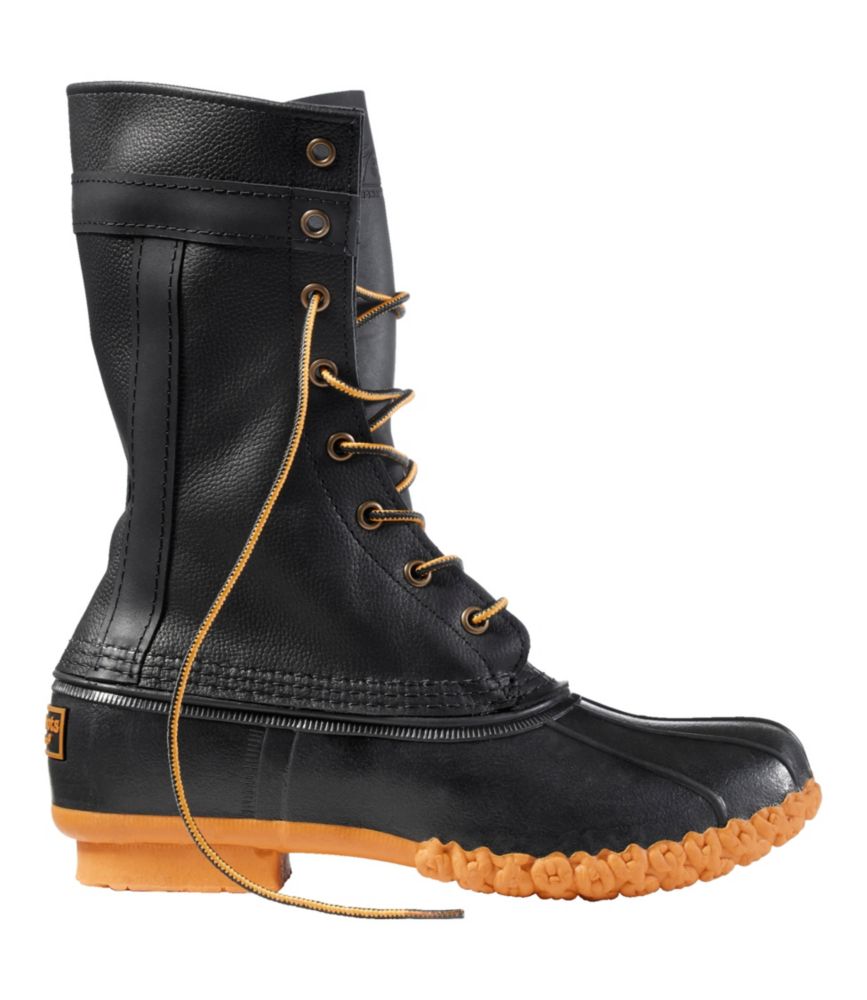 Women's Signature Bean Boots, 11" Cruiser Leather