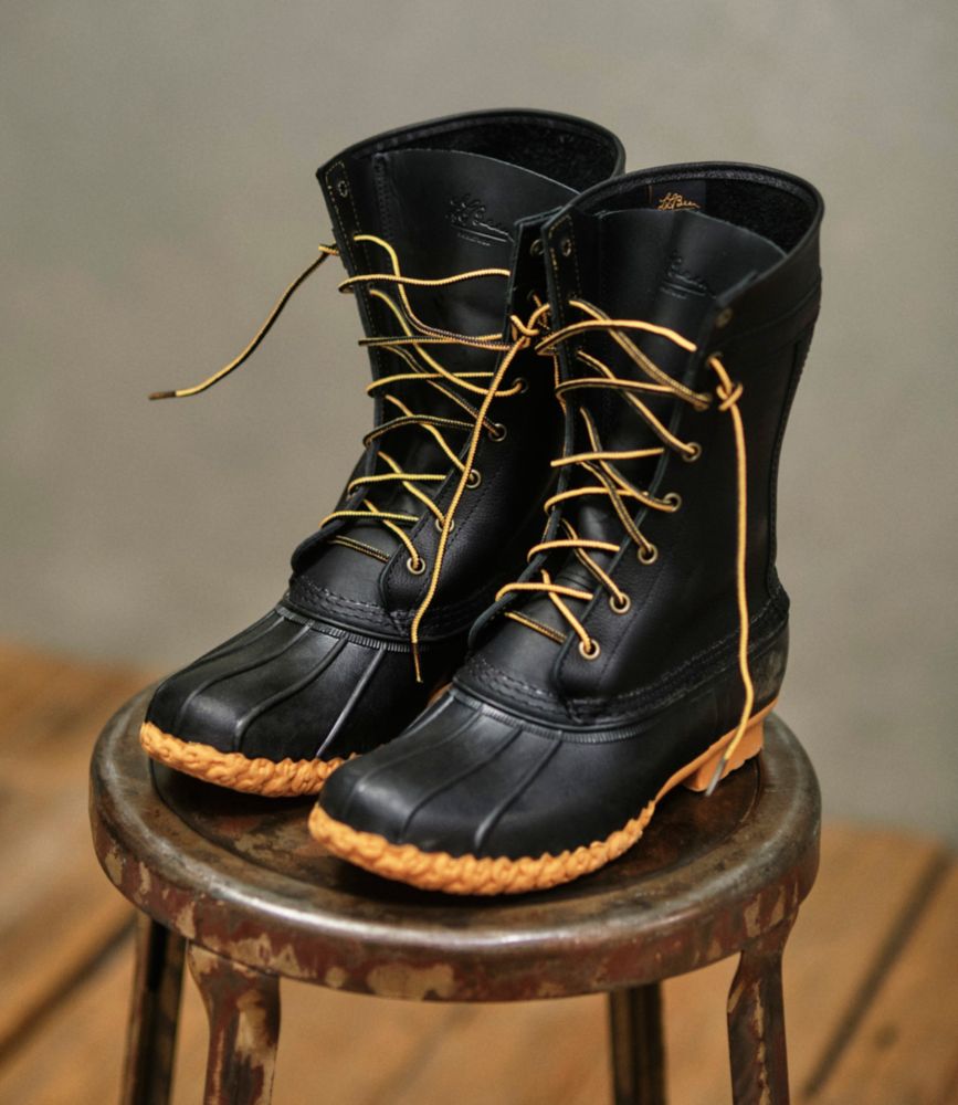 Women's Signature Bean Boots, 11" Cruiser Leather