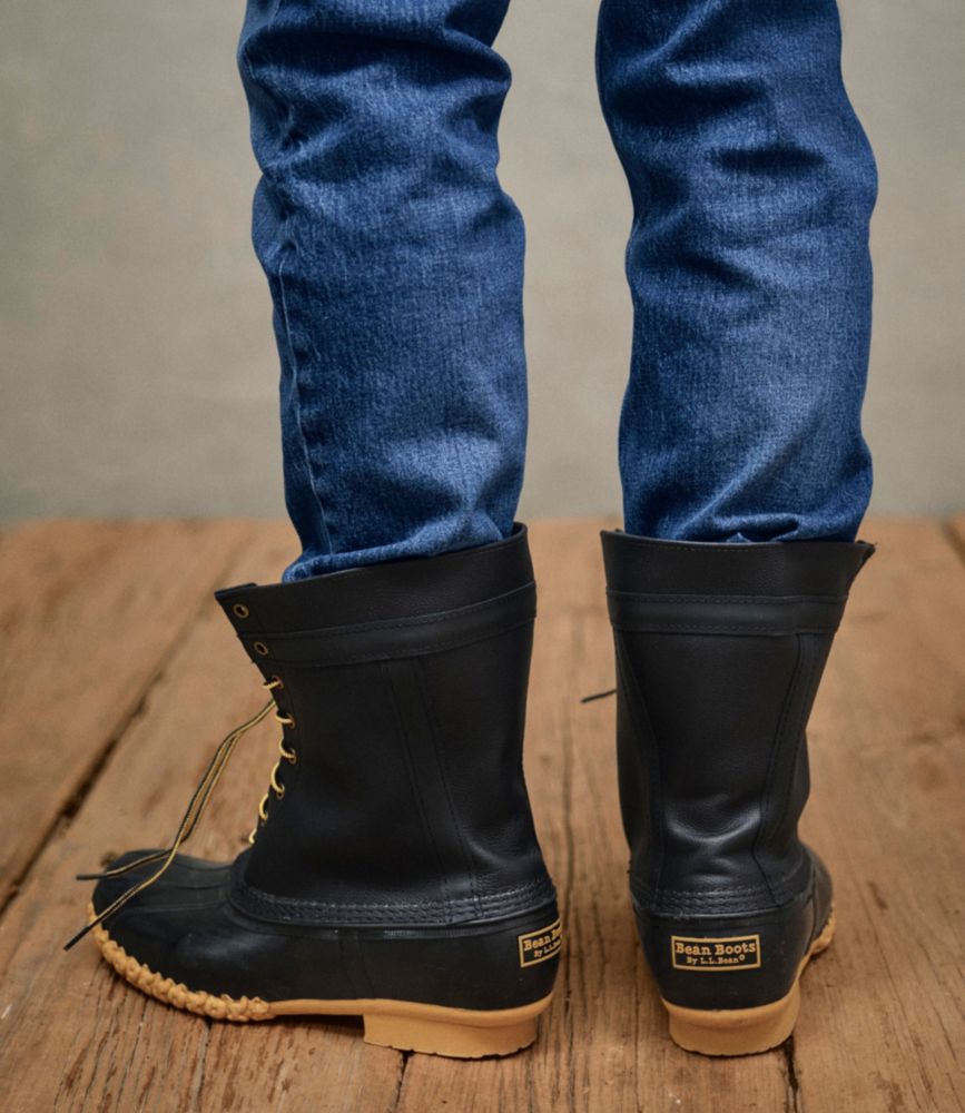 Men's Signature Bean Boots, 11" Cruiser Leather