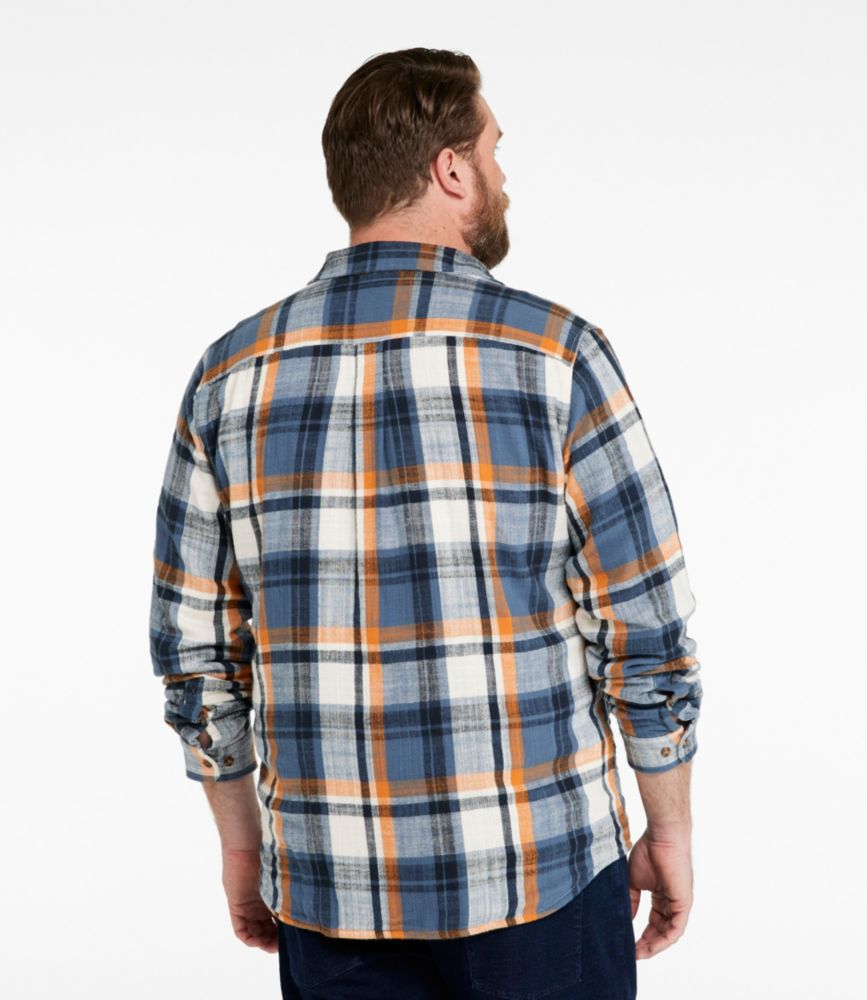 Men's 1912 Field Flannel Shirt, Lined, Slightly Fitted Untucked Fit, Plaid, Toasted Coconut, small image number 5