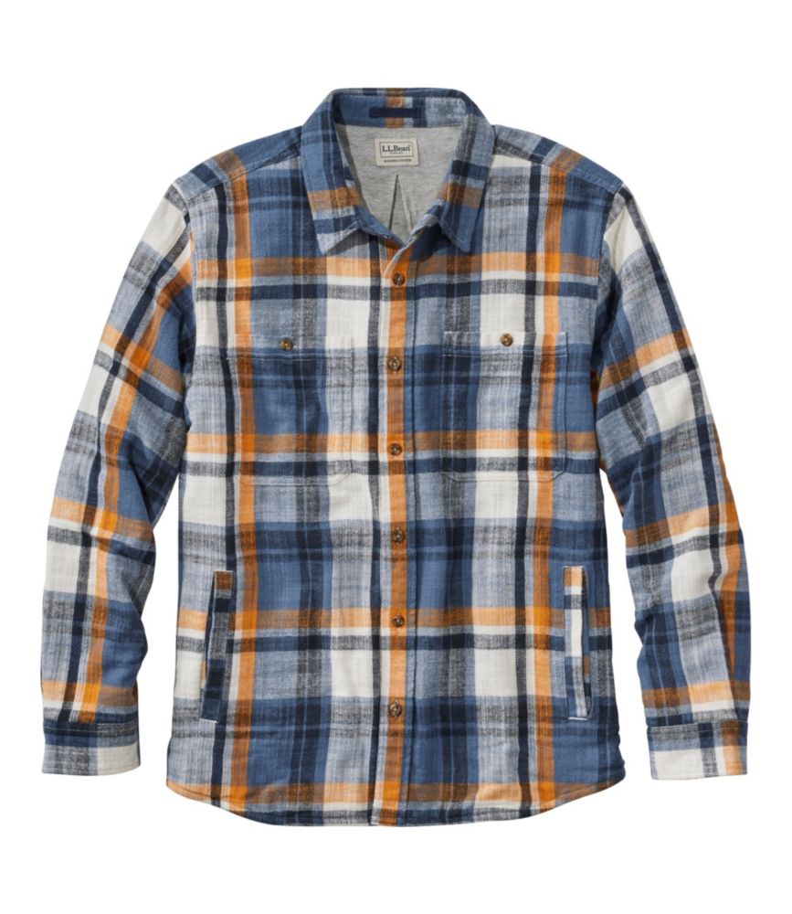 Men's 1912 Field Flannel Shirt, Lined, Slightly Fitted Untucked Fit, Plaid