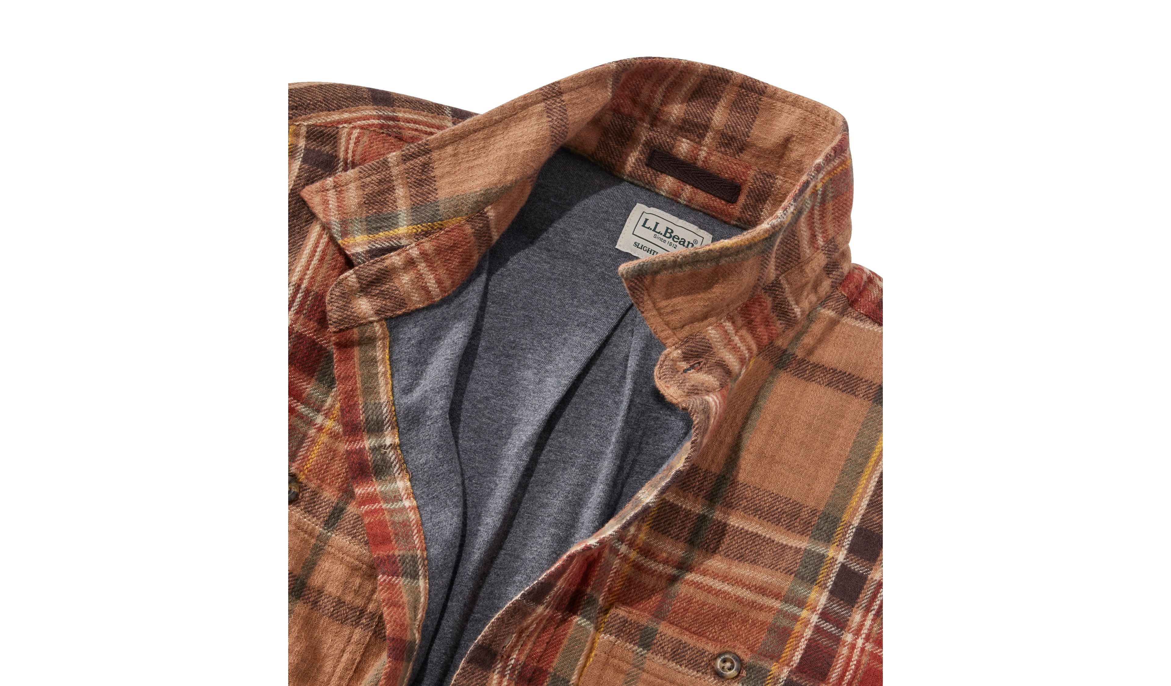 Men's 1912 Field Flannel Shirt, Slightly Fitted, Lined, Plaid