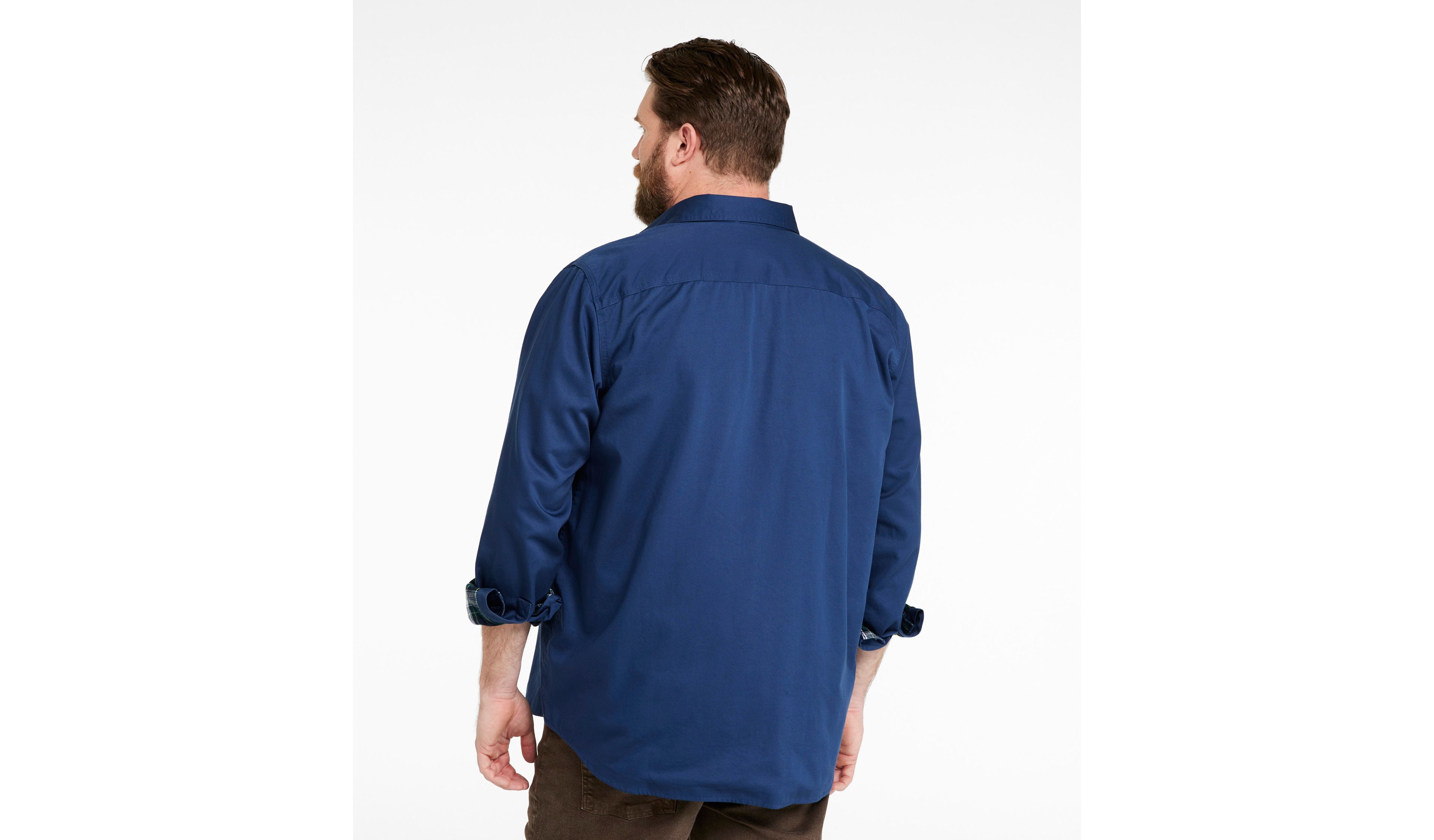 Men's Flannel-Lined Hurricane Shirt, Traditional Fit