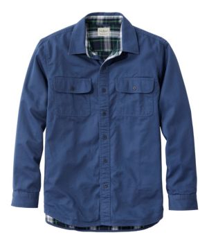 Men's Flannel-Lined Hurricane Shirt, New