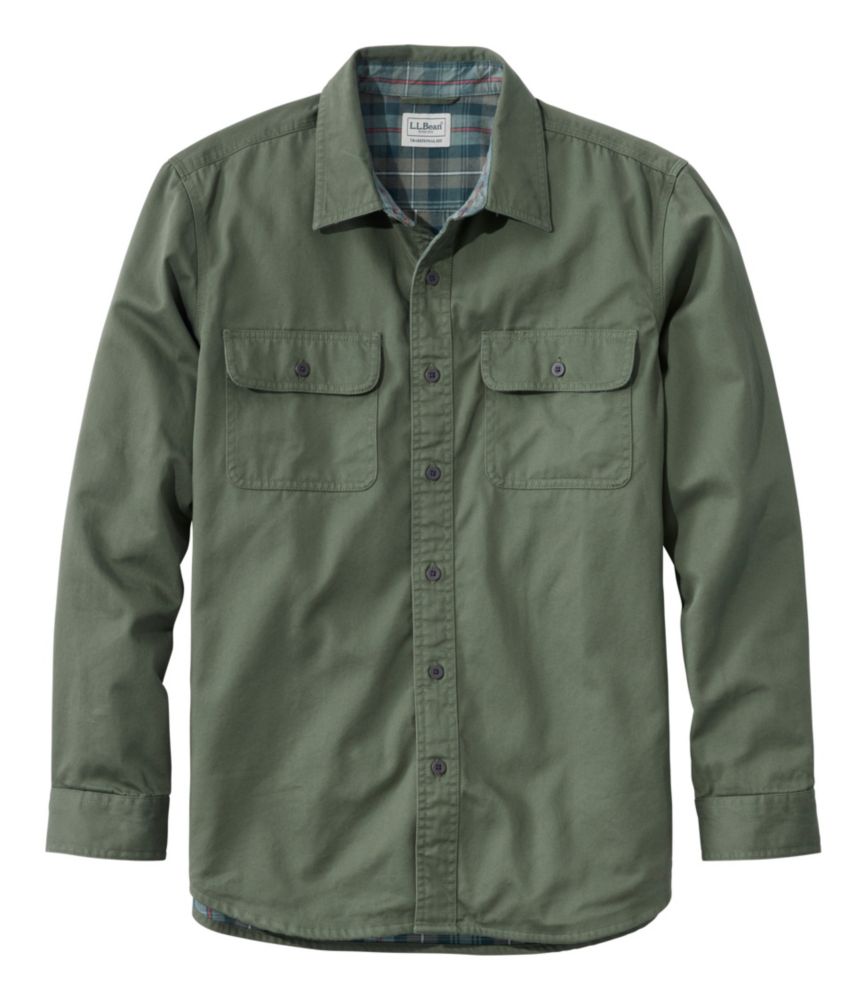 Men's Flannel-Lined Hurricane Shirt