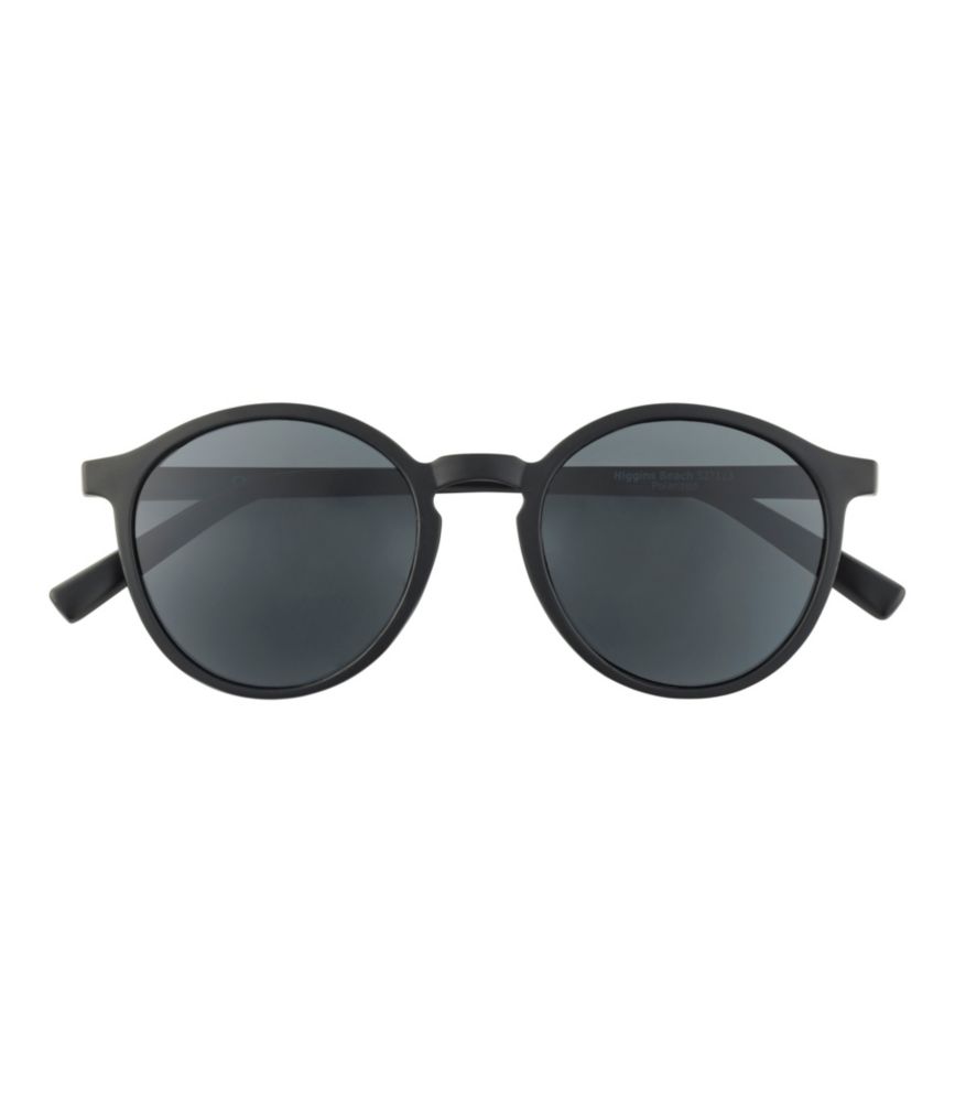 L.L.Bean Higgins Beach Polarized Sunglasses, Crystal Sky Blue/Smoke, small image number 2