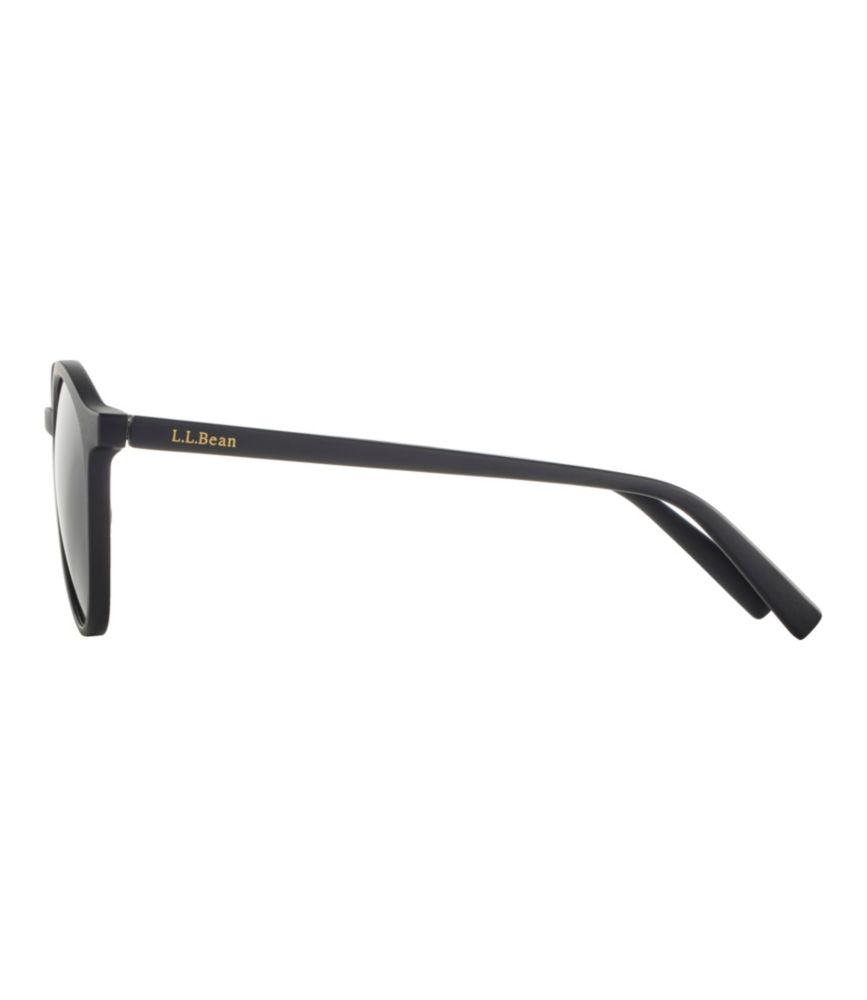L.L.Bean Higgins Beach Polarized Sunglasses, Crystal Sky Blue/Smoke, small image number 3