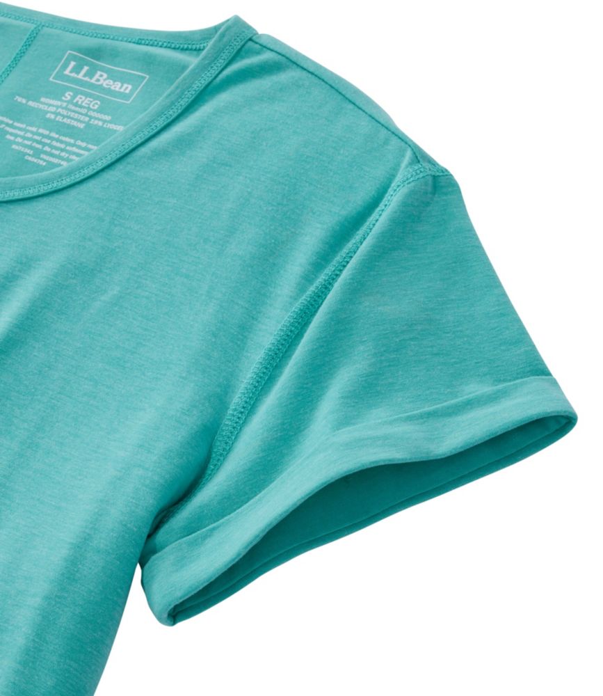 Women's Everyday SunSmart&reg; Lifestyle Tee, Short-Sleeve, Gulf Teal, small image number 4