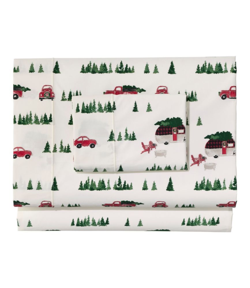 Holiday Percale Sheet Set