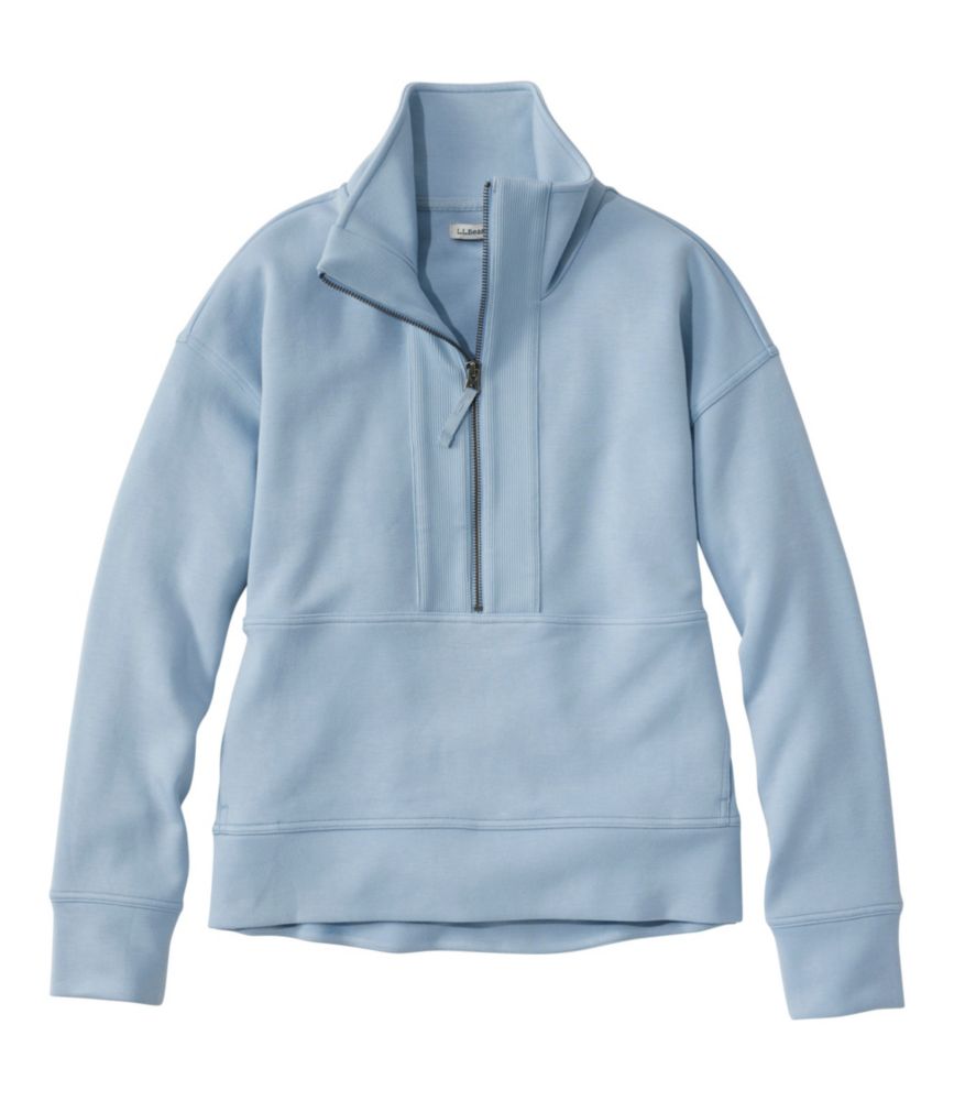 Women's L.L.Bean CloudSoft Top, Half-Zip Pullover