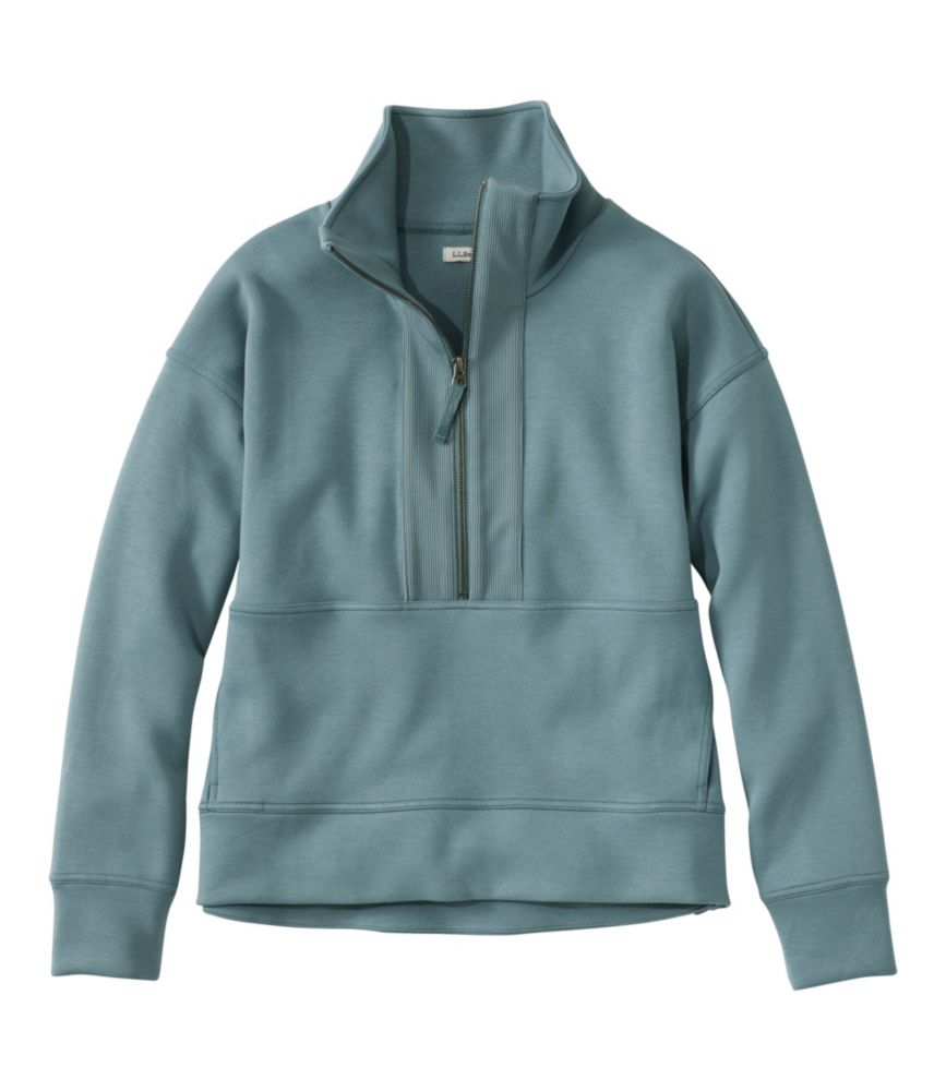 Women's L.L.Bean CloudSoft Top, Half-Zip Pullover