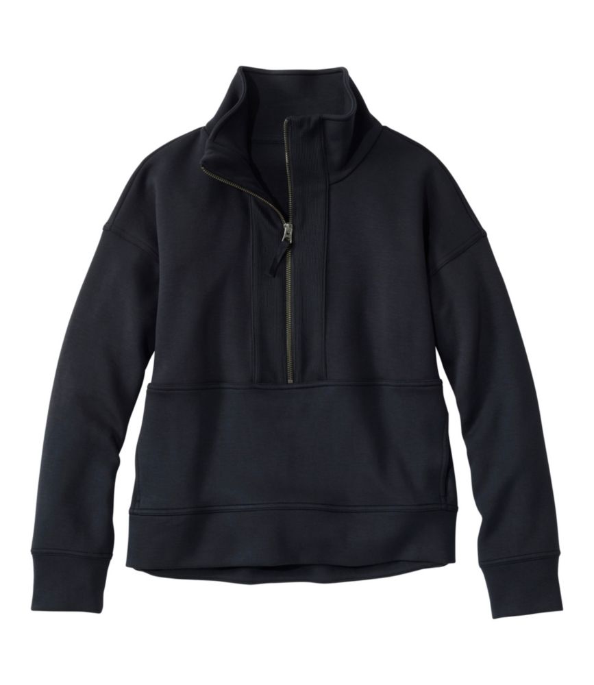 Women's L.L.Bean CloudSoft Top, Half-Zip Pullover