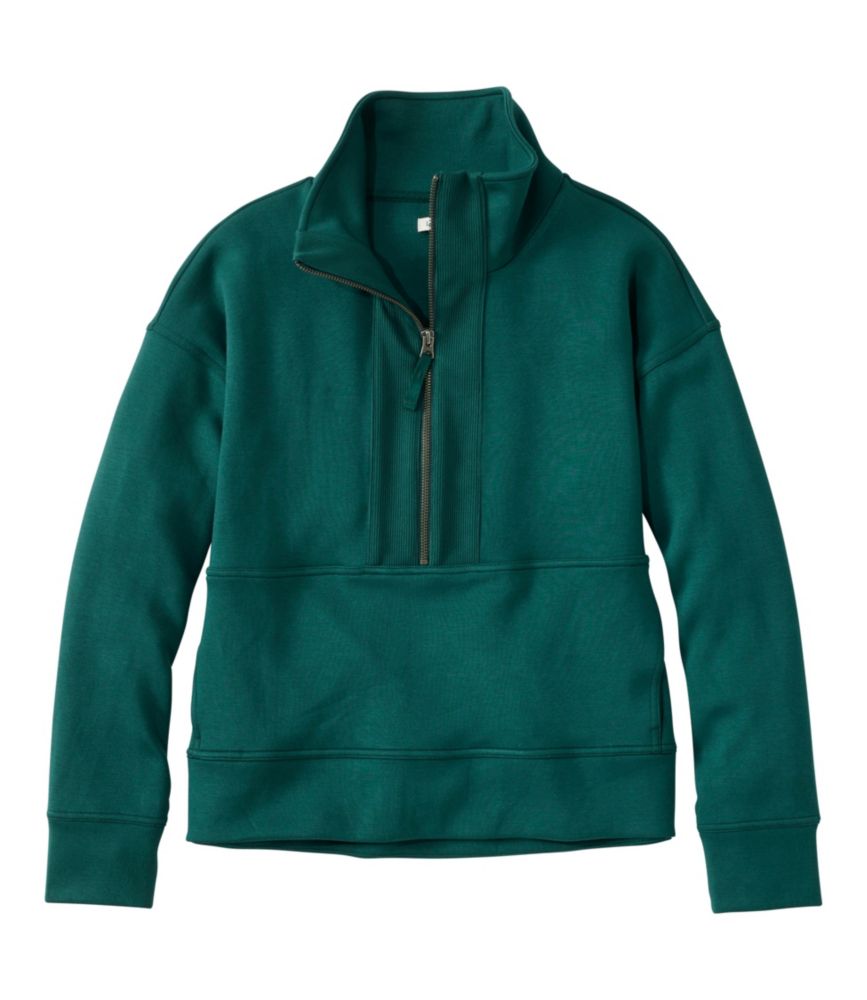 Women's L.L.Bean CloudSoft Top, Half-Zip Pullover