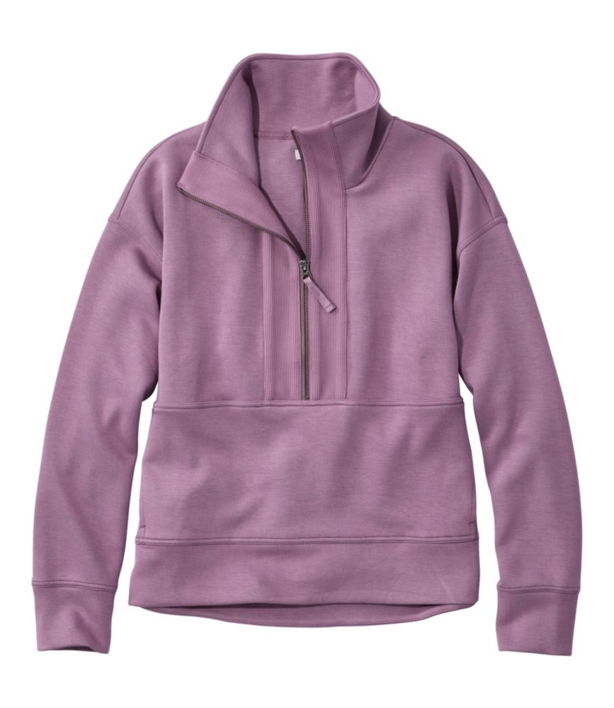 Women's L.L.Bean CloudSoft Top, Half-Zip Pullover