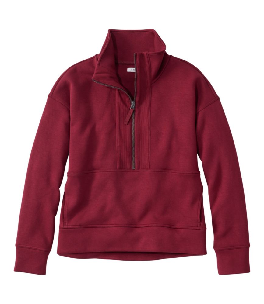 Women's L.L.Bean CloudSoft Top, Half-Zip Pullover