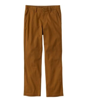 Men's BeanFlex® Performance Canvas Pants, Chinos, Standard Fit, Straight Leg, New
