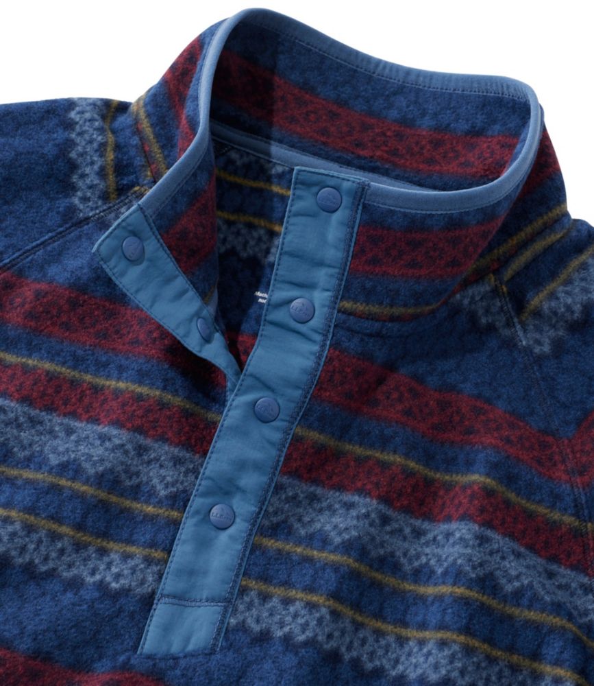 Men's All Season Access Fleece Pullover, Print, Abstract Landscape, small image number 6