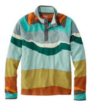 Men's All Season Access Fleece Pullover, Print, New