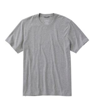 Men's Comfort Stretch Performance® Pima Tee, Short-Sleeve Without Pocket, New