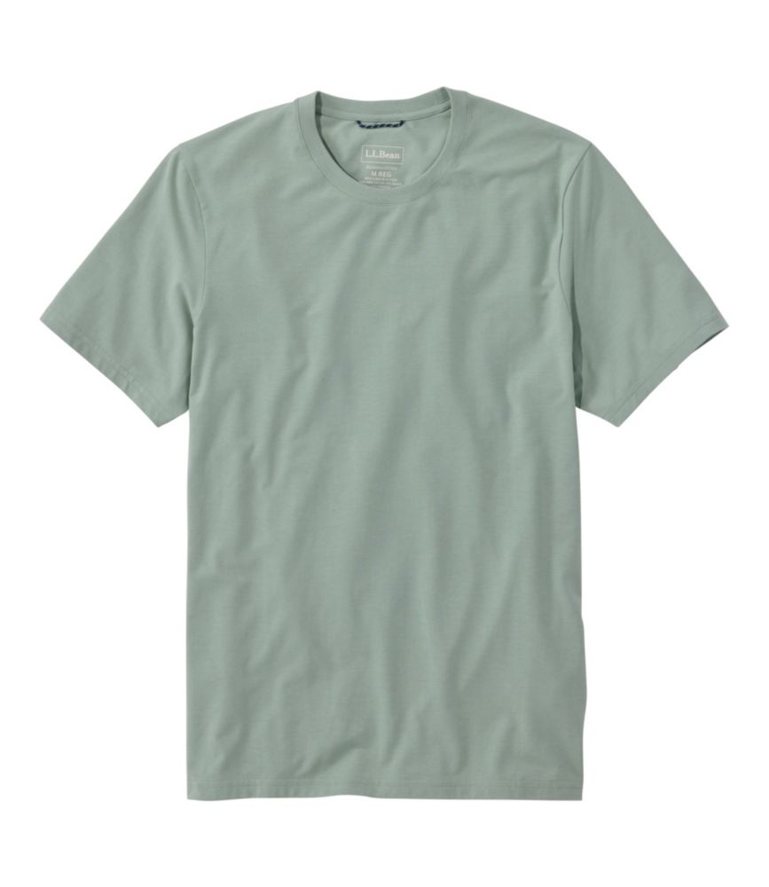 Men's Comfort Stretch Performance® Pima Tee, Short-Sleeve Without Pocket