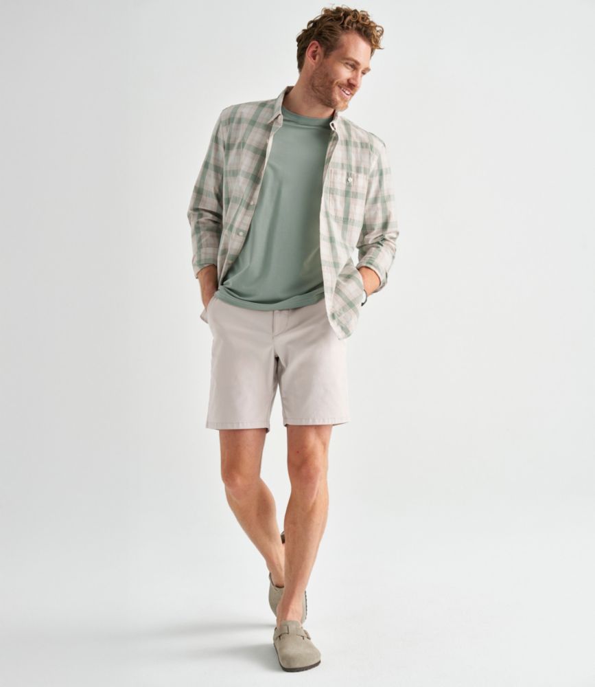 Men's Comfort Stretch Performance® Pima Tee, Short-Sleeve Without Pocket