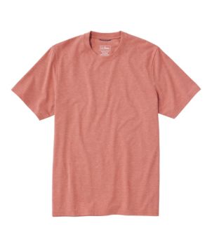 Men's Comfort Stretch Performance® Pima Tee, Short-Sleeve Without Pocket, New