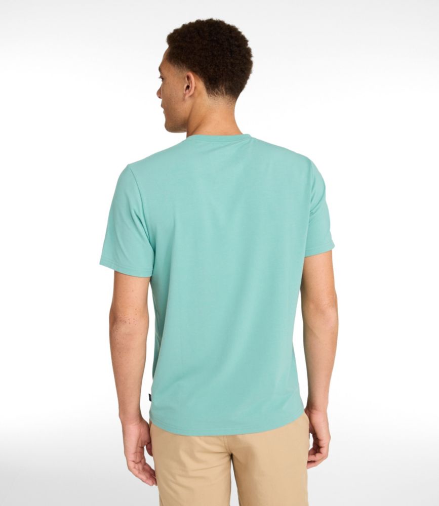 Men's Comfort Stretch Performance® Pima Tee, Short-Sleeve Without Pocket