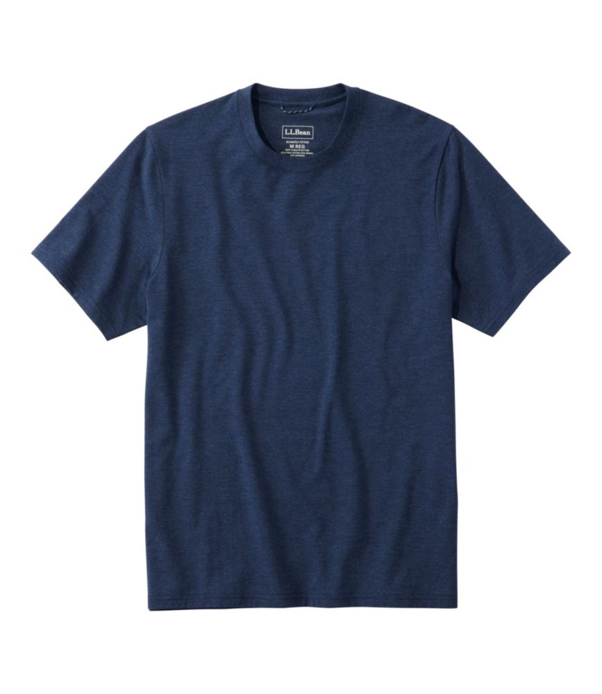 Men's Comfort Stretch Performance® Pima Tee, Short-Sleeve Without Pocket