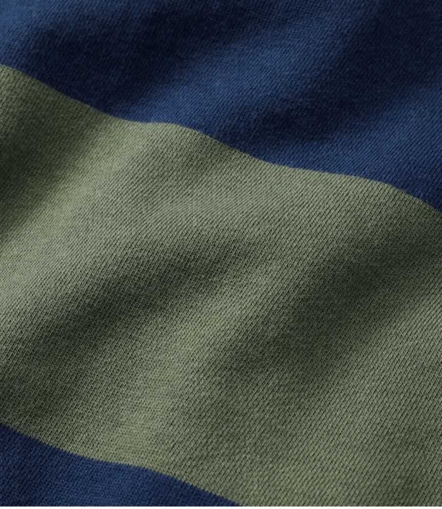 Men's Mariner Sweatshirt Robe, Stripe