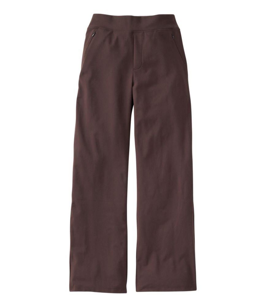 Women's L.L.Bean Go-Anywhere Knit Pants, High-Rise Wide-Leg