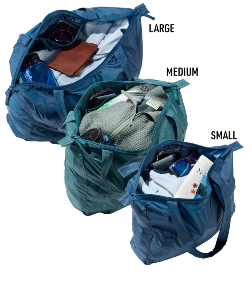 Packable Lightweight Tote, Shade Teal, small image number 5