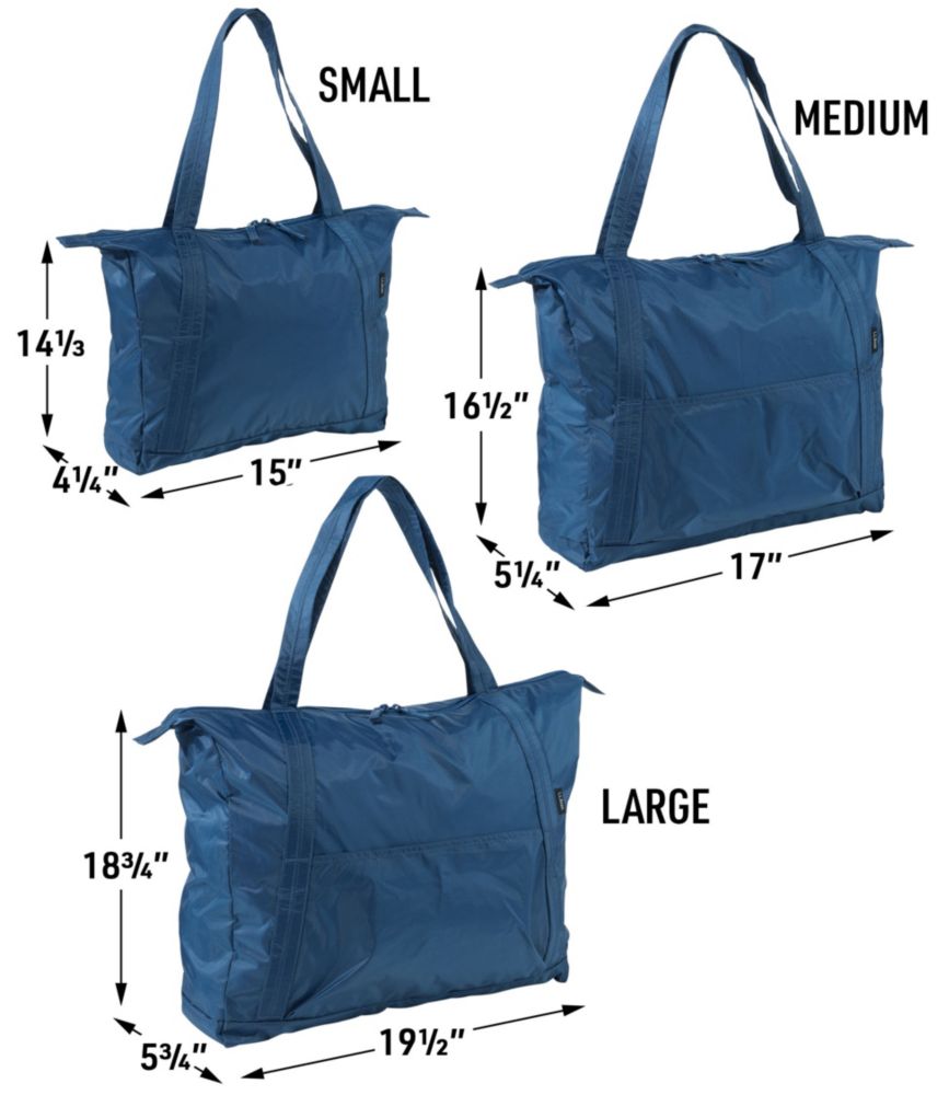 Packable Lightweight Tote, Shade Teal, small image number 5